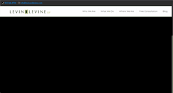 Desktop Screenshot of levinandlevine.com